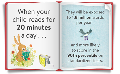 Read 20 minutes a day 